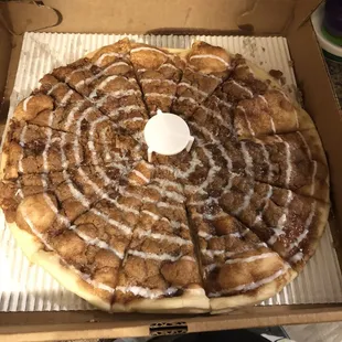 Dessert pizza