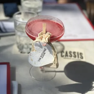 First my mother, 4 ever my friend specialty cocktail