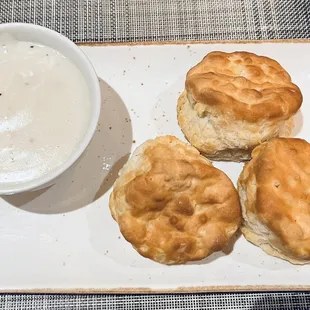 Biscuits and gravy
