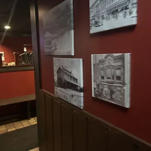 the interior of the restaurant