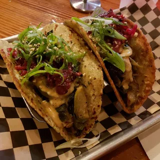 BRUSSELS SPROUTS TACOS - DINNER ONLY