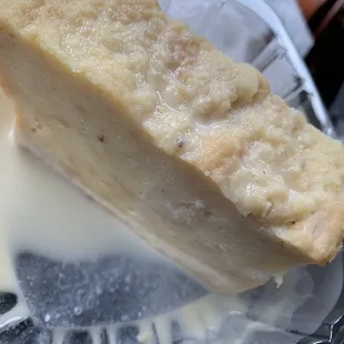 White Chocolate Bread Pudding