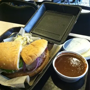Half portion of the Italian dip sandwich....wow! Monstrous!!!