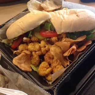 Shrimp POBoy !!!!