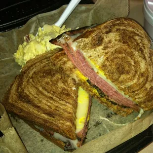My usual, The Pastrami with potato salad!!!!