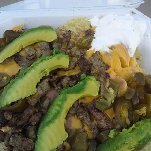 Carne nachos