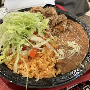 a plate of food