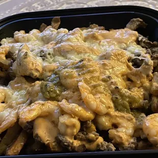 Lots of steak &amp; shrimp !!