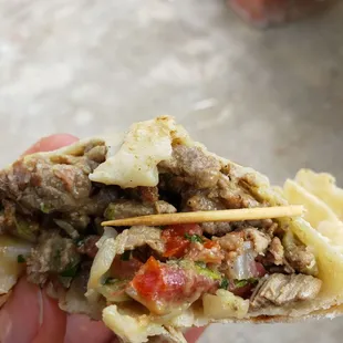 A toothpick in my burrito! Wtf castanedas.