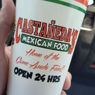 California burrito de asada taste like crazy, nothing but fries and very little meat. No flavor at all!!!