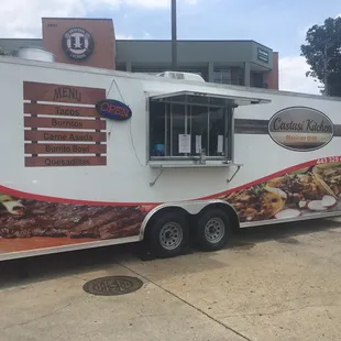 sushi and sashimi, outside