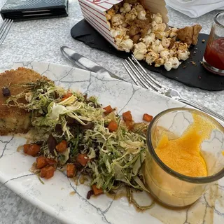 TRUFFLE POPCORN CHICKEN