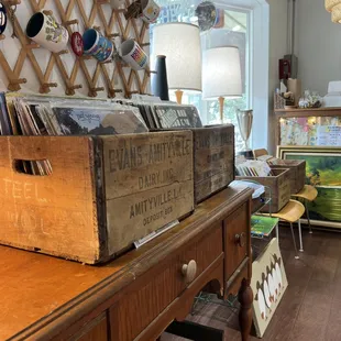 Great collection of vintage vinyl records