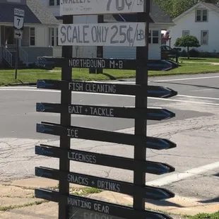 a street sign on the corner of a street