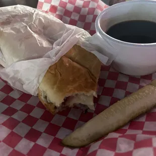 Off the menu French dip!!