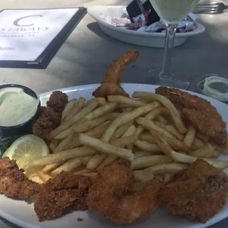 Fried Shrimp Or Oysters