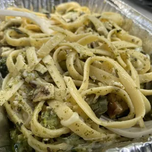 Fettuccine Pesto Pasta