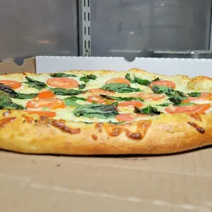 pizza, food