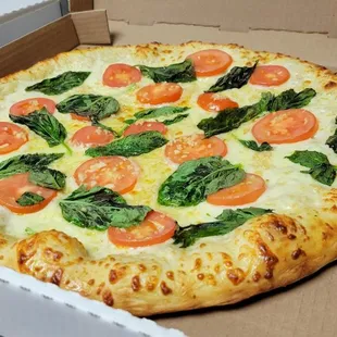 pizza, food