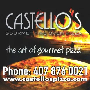 gourmet pizza, we care