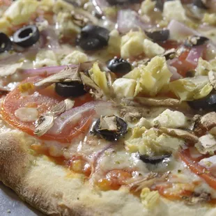 Castellos Veggie Pizza vegetarian