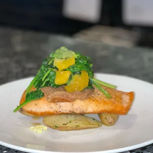 Pan Roasted Salmon -