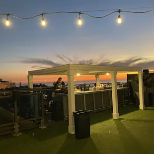 Gorgeous sunsets and great service
