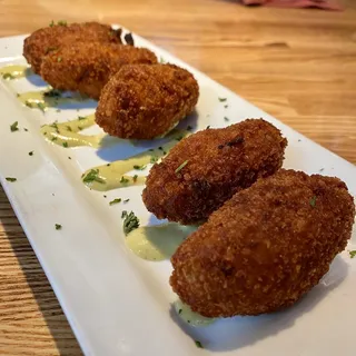 CROQUETAS, HAM & MANCHEGO CHEESE