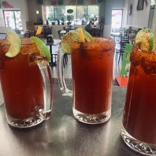 Micheladas preparadas