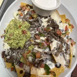 nachos, food