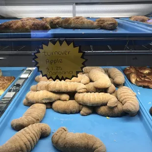 a variety of baked goods