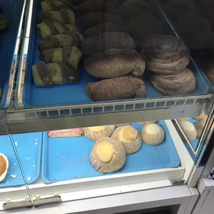 a variety of baked goods