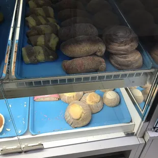 a variety of baked goods