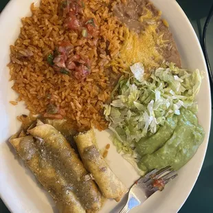 3 Taquitos (with Guacamole)