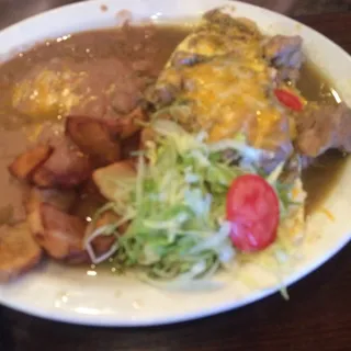 Chile Verde Omelette