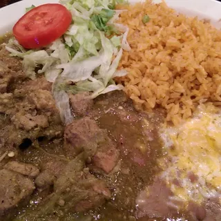 Chile Verde Dinner