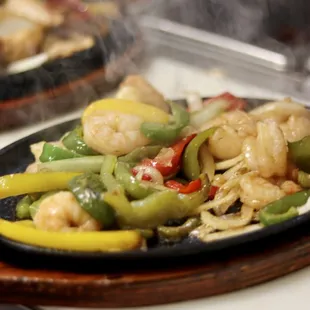 Shrimp Fajitas