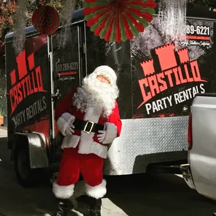 Santa is making its last drop offs