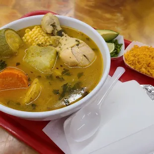 Caldo de Pollo $10.99 (09.2021) sooooo gooood