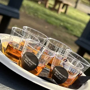 Bourbon tasting
