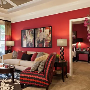 Vaulted or trey ceilings