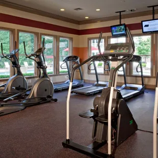 Expansive 24-hour fitness center