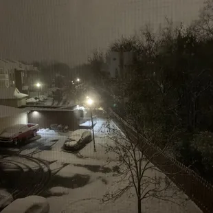 View from one side of the apt.