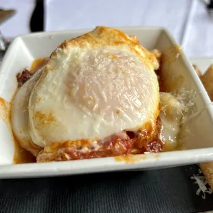 Eggs in Purgatory-was hoping for spicy hot but it still tasted great!