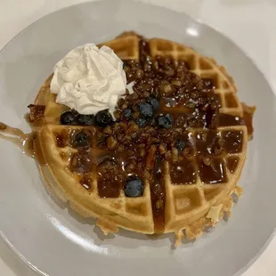 Belgian waffle - so good!