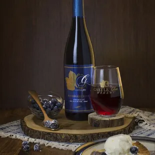 Delicious Blueberry Wine!