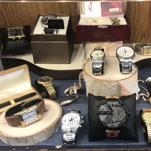 A selection of our refurbished watches.