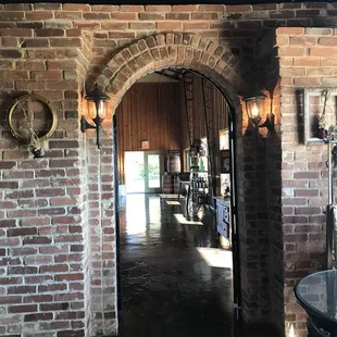 Original bricks from the old Taylor distillery!