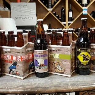 a selection of bottles