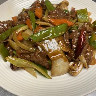 Beef with Garlic Sauce